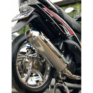 Knalpot Standar Racing PREMIUM V2 Stainles Mio Sporty Beat Scoopy Soul Vario Nmax Aerox Pcx By Six Seven