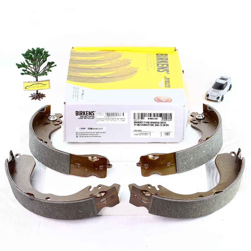 Birkens NBS-002 ผ้าเบรคหลังเบรค Xpander 17-On Livina 11-On Juke 10-On