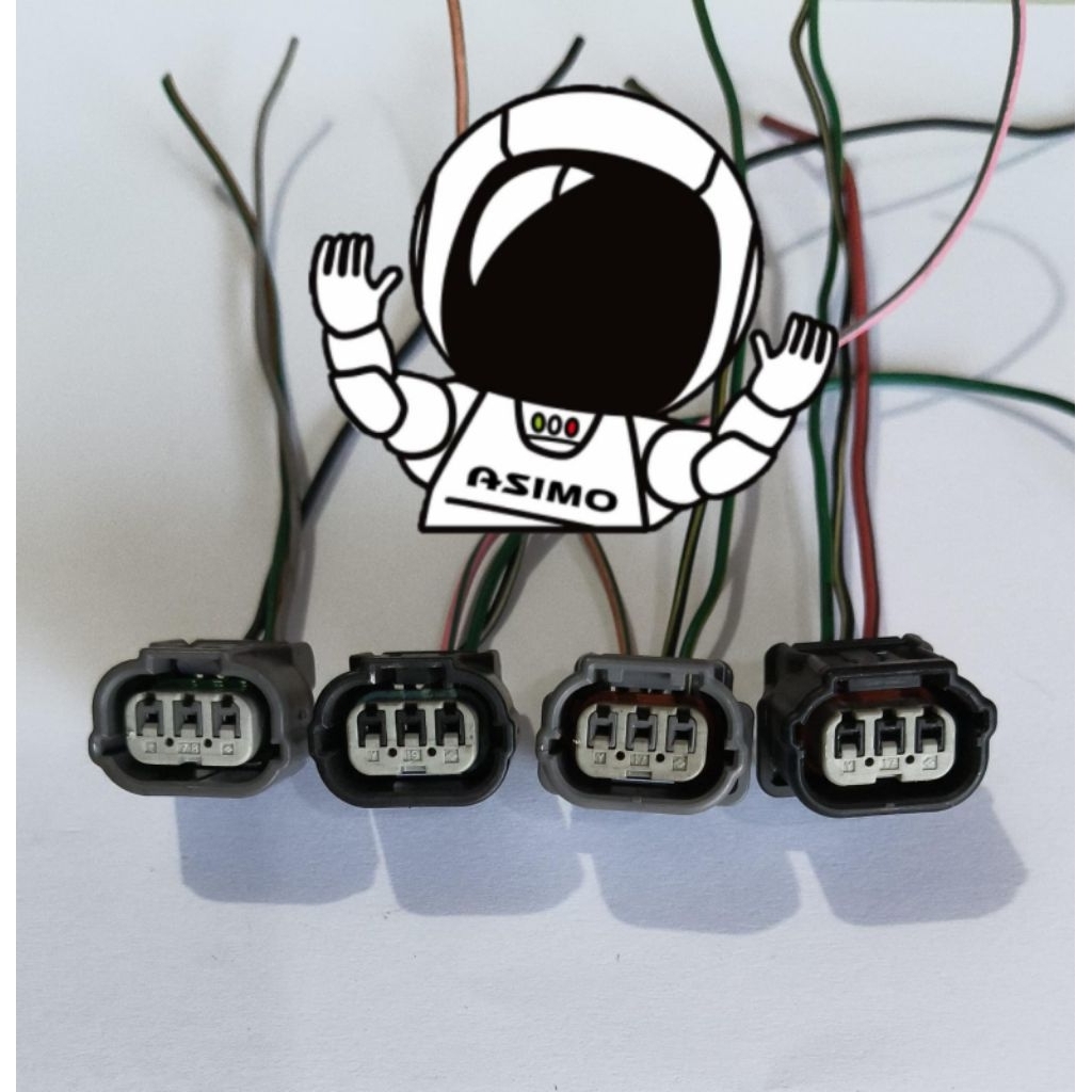 Original Universal 3 pin Socket Original T0Y0TA DALHTSU SUZUKl kia hyundai BMW Chery proton wuling C