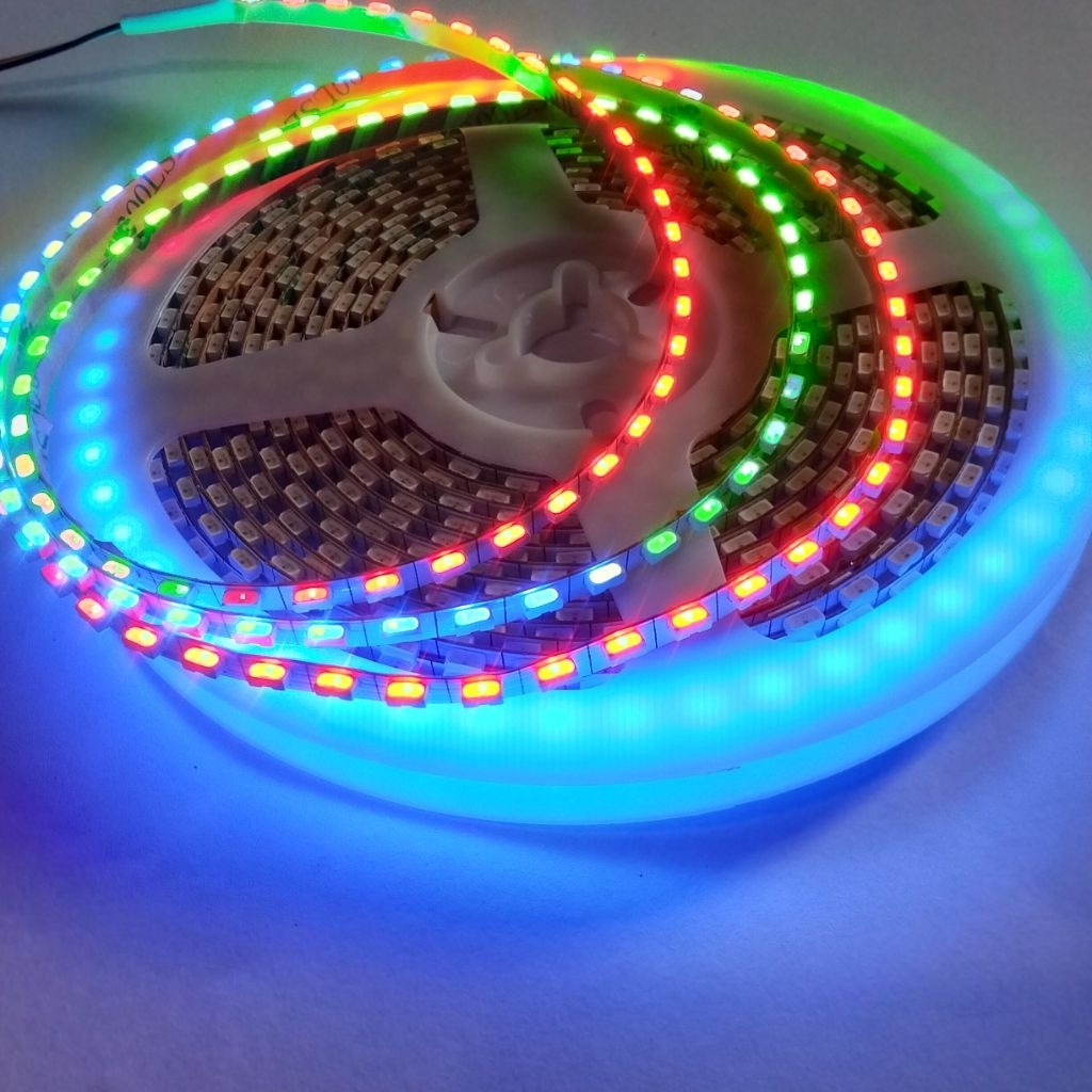 ปรับ LED Strip sedview WS2812 SMD 4020 4MM 5V 144LED ต่อเมตร