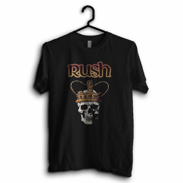 เสื้อยืดวงดนตรี Rush 12 สําหรับเด็กและผู้ใหญ่