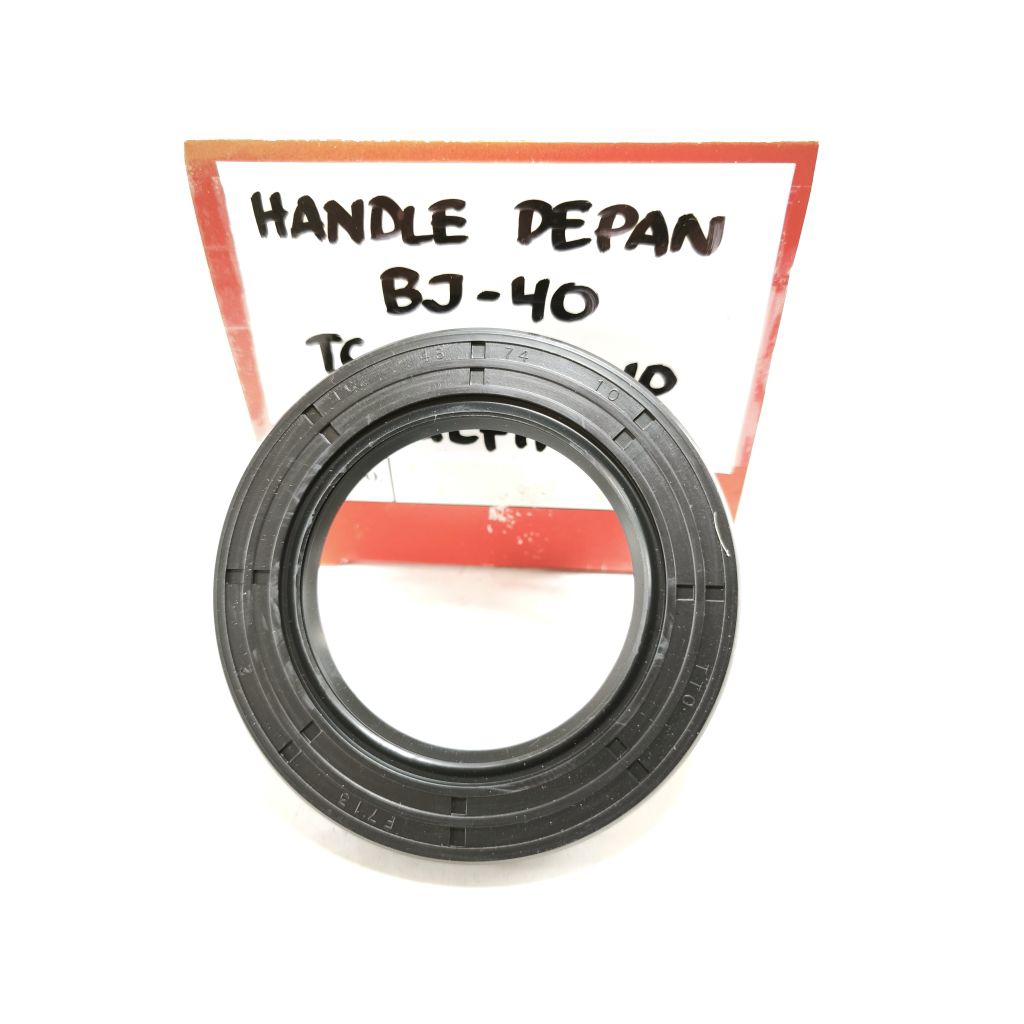 Toyota Bj40 ซีลแฮนด์หน้า Toyota Hardtop Diesel Front Transfer Seal Bj-40 TTO ยี่ห้อ TC48-74-10