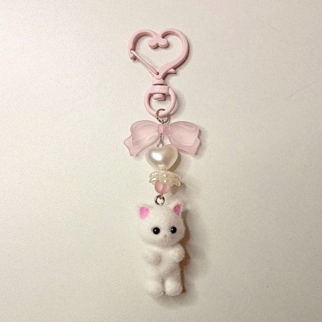 พวงกุญแจมิว | กระเป๋าเสน่ห์ | BEADS BEADS BEADS