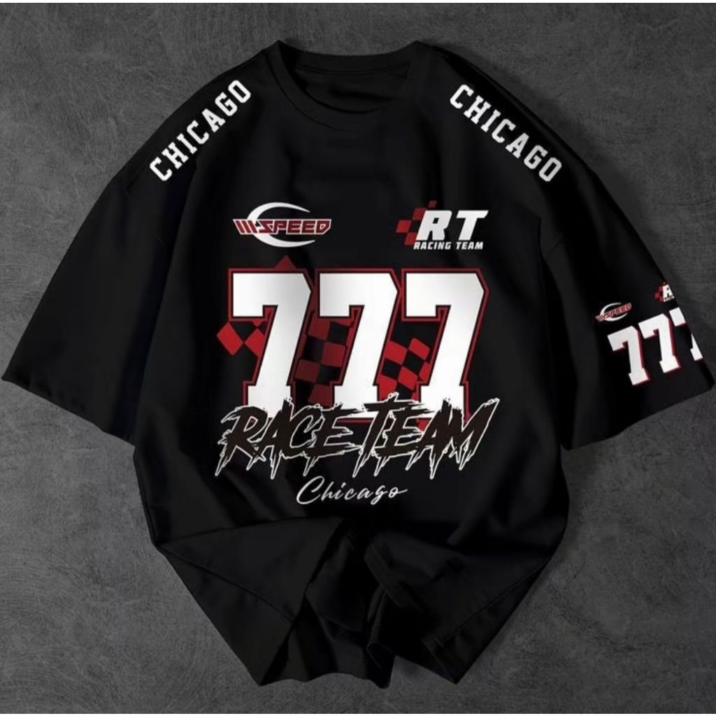 เสื้อยืด KATUN CHICAGO 777 (S - 6XL) เสื้อยืดขนาดใหญ่ XXL XXXL XXXXL XXXXL XXXXL ผ้าฝ้ายหวี 24s