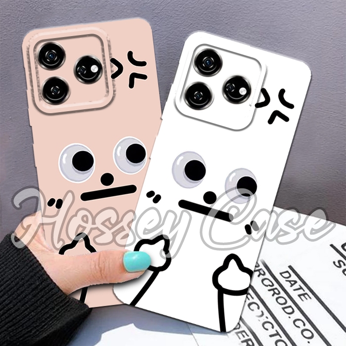 Softcase สําหรับ Oppo A3s / Realme C1 / A1k / Realme C2 / a5s / A7 / F9 / A12 / A11K - Motif Face ca