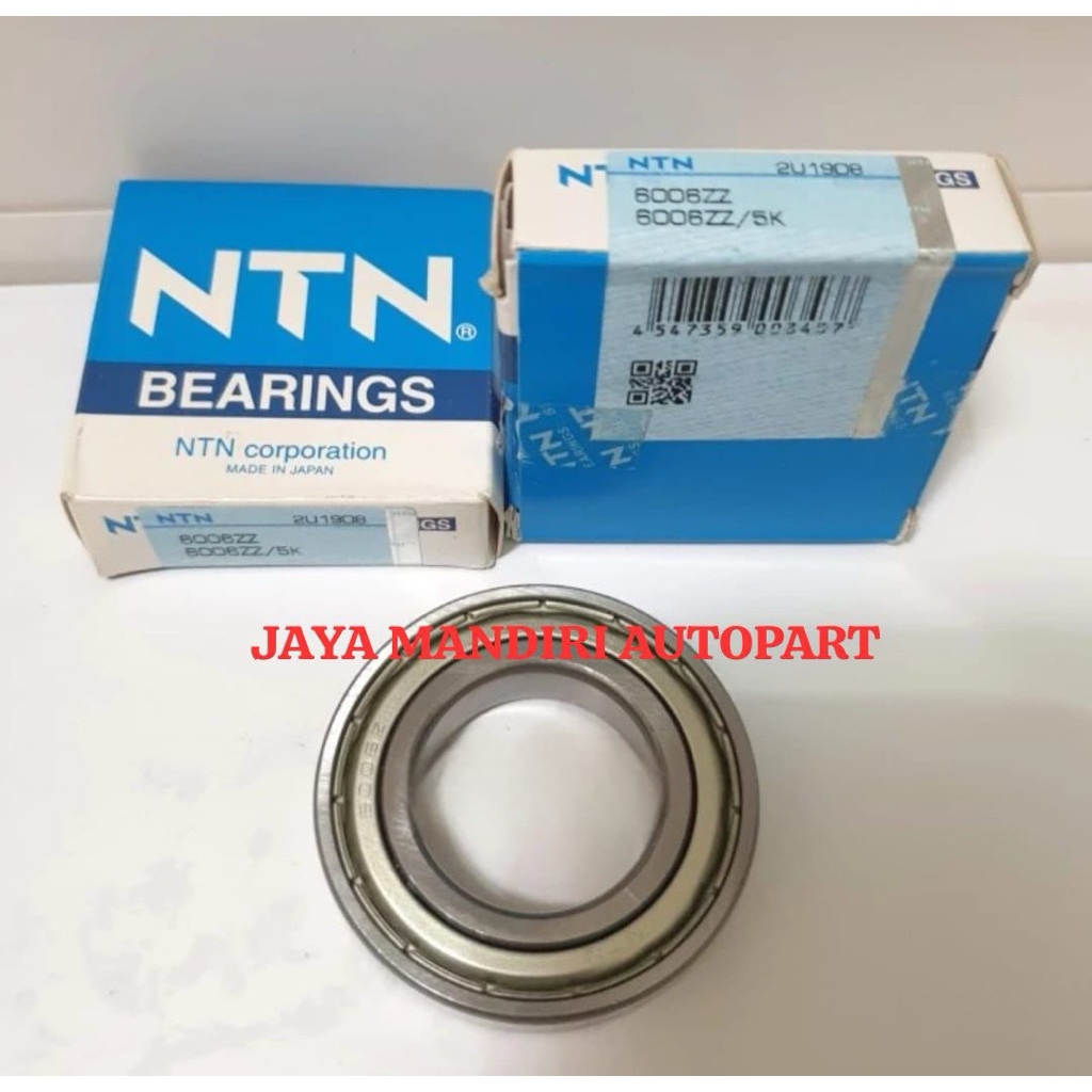 BEARING 6006 ZZ NTN IRON CAP 6006ZZ NTN