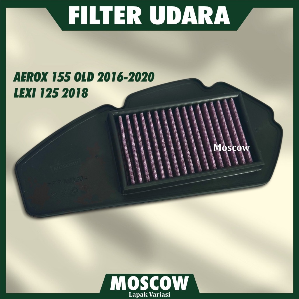 HYBRID AIR FILTER MOSCOW AEROX 155 CONNETED LEXI 125 AEROX 155 OLD 2016 - 2025 YAMAHA Air FILTER CVT