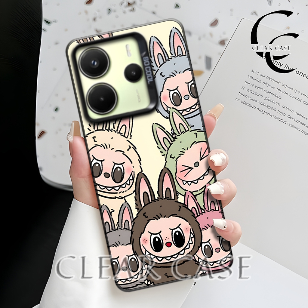 CLEARCASE - Softcase So Cool Redmi Note 14 4G เคสล่าสุด Fusion Motif Labab Kesing Hp Xiaomi Redmi No