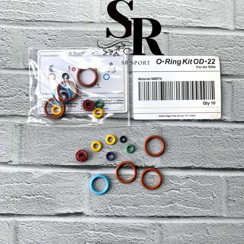 ชุด Sil oring P5 od 22 / oring kit สี od 22 / ซีล