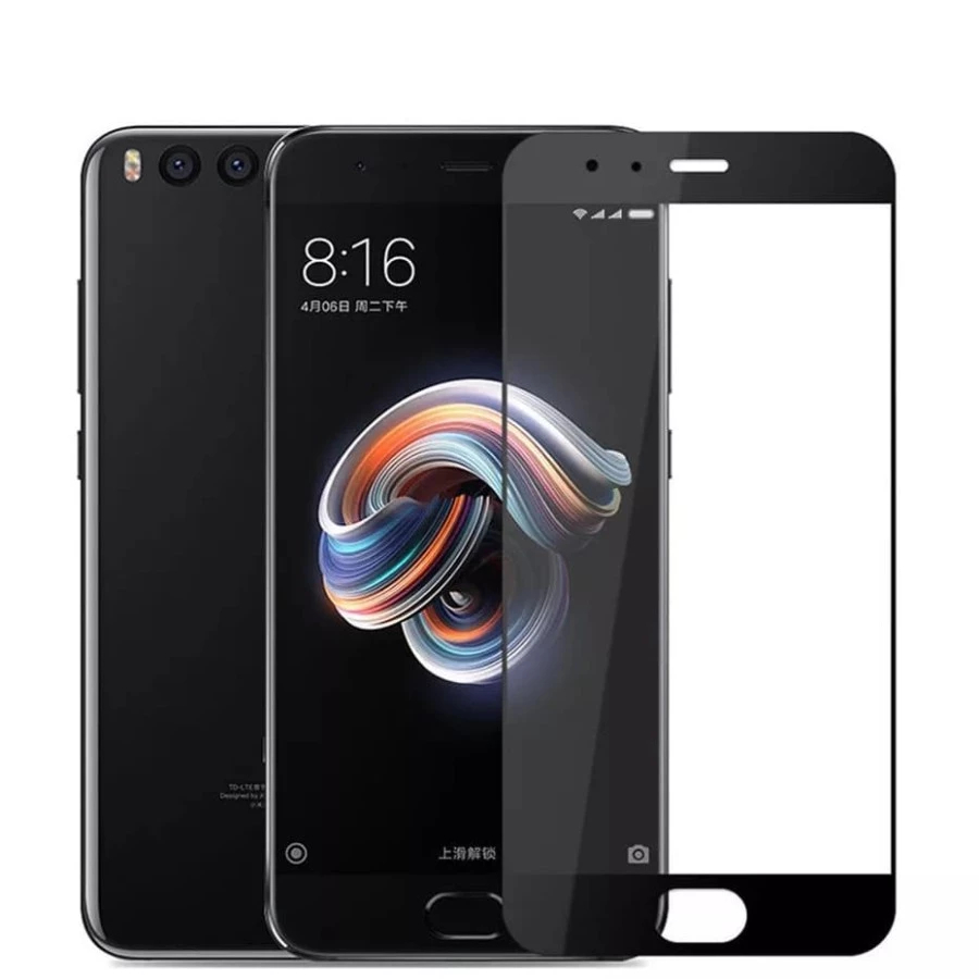 ฟิล์มกระจกนิรภัย XIAOMI MI NOTE 3 FULL COVER CLEAR HD 9H HARDNESS (คุณภาพสูง)