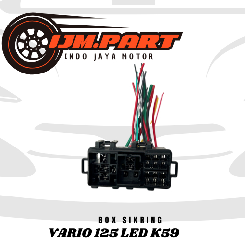 กล่องบ้านฟิวส์กล่องฟิวส์ VARIO 125 150 LED K59 VARIO 110 LED ORI LOSPACK