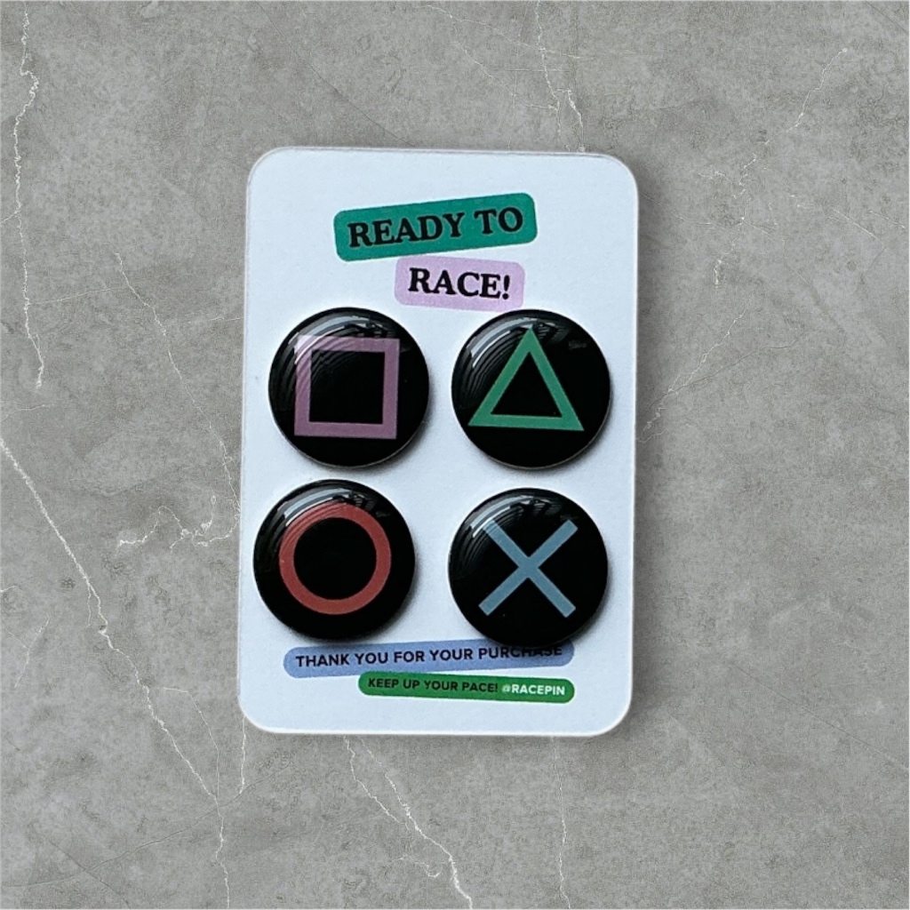 RacePin Magnet BIB Playstation 2.0