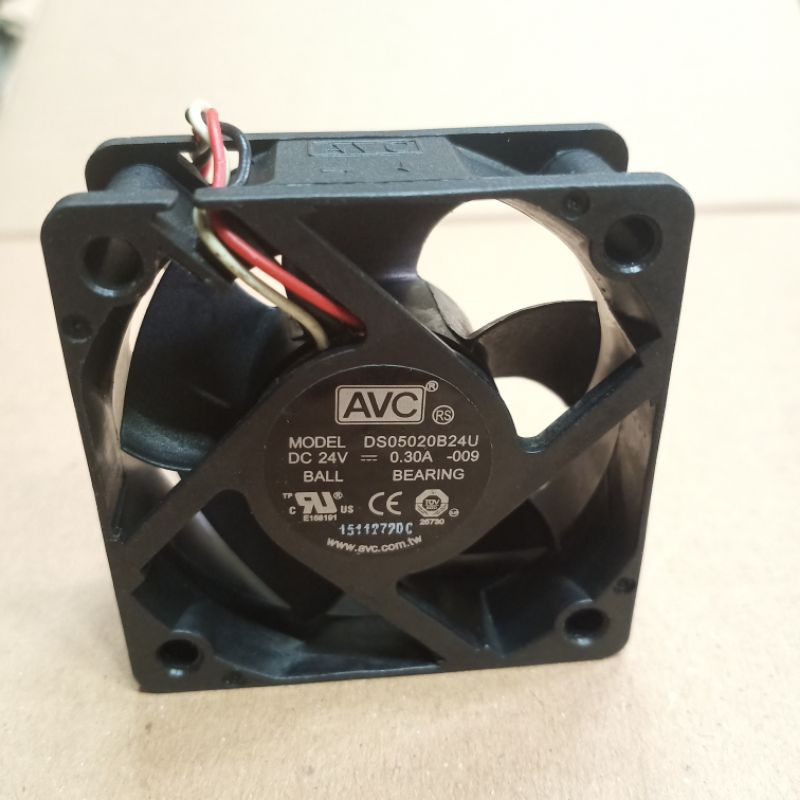 AVC DS05020B24U/24volt 0.30พัดลมความเร็วสูง 5x5x2 ซม.