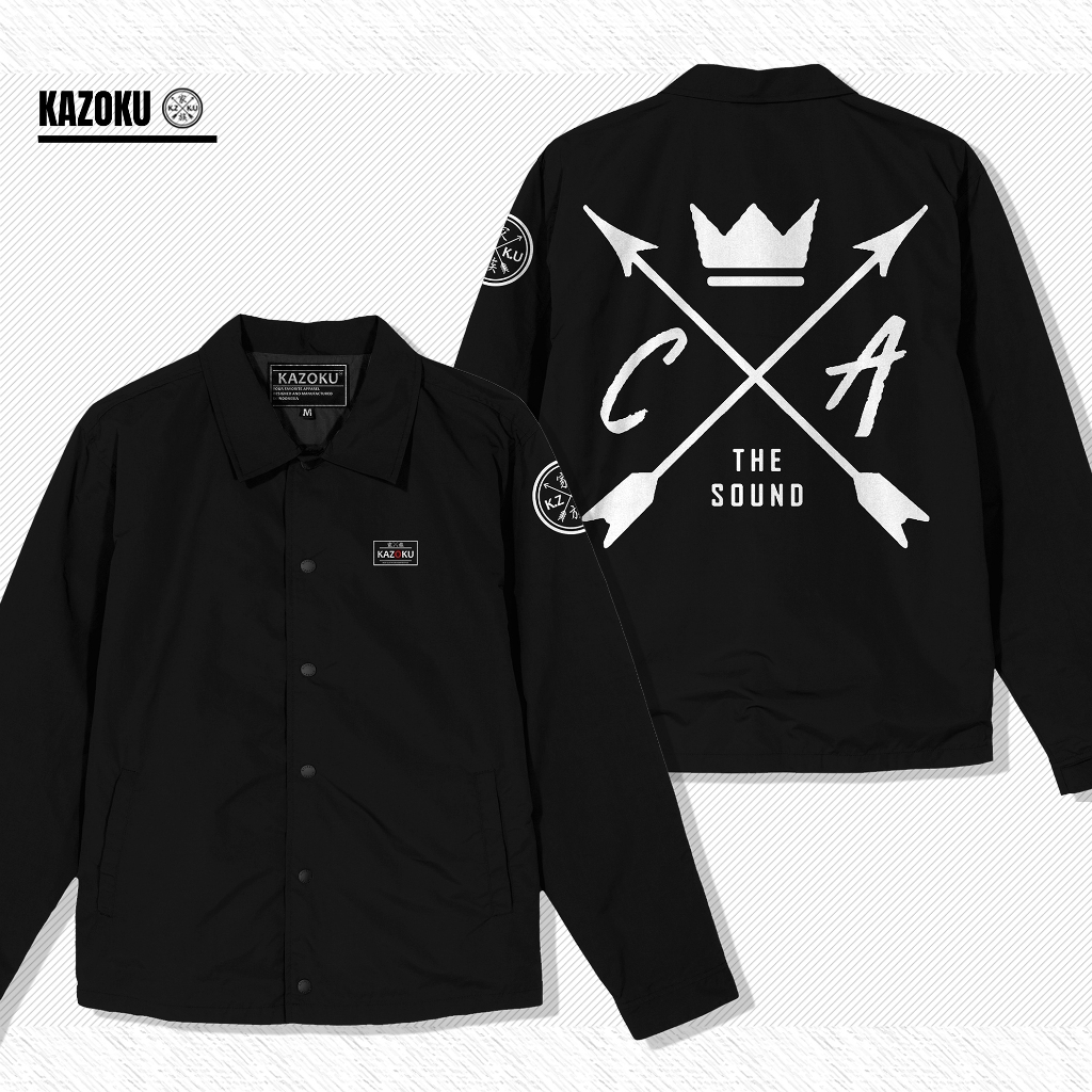 COACH JACKET - ATLANTIC CHASE JACKET - เสื้อแจ็คเก็ตผู้ชาย - การออกแบบ KAZOKU
