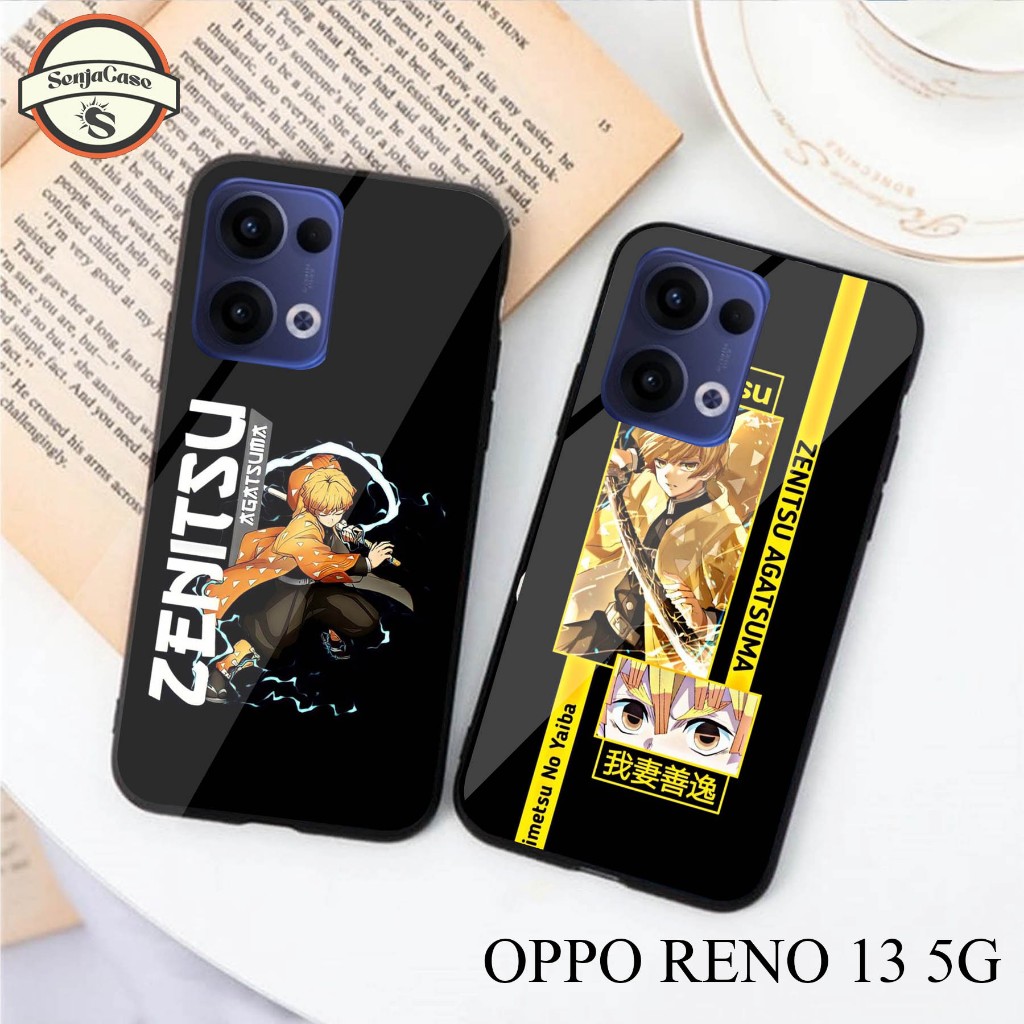 HP SENJACASE SOFTCASE GLASS TYPE 0PP0 RENO 13 5G ใหม่ล่าสุด - Silicone - เคสเคลือบเงา - เคส - ล่าสุด