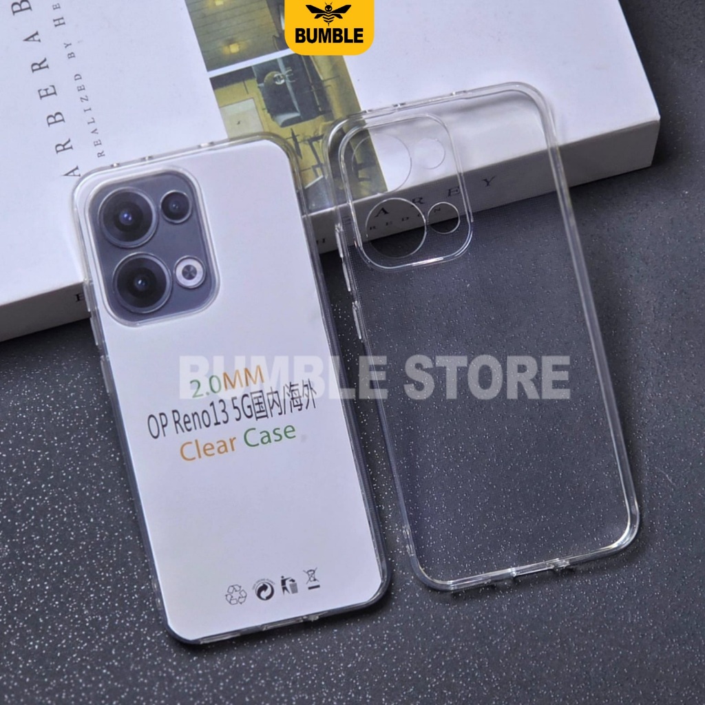 Bumble - Oppo Reno 13F Oppo Reno 13 5G Oppo Reno 13 Pro 5G Softcase Clear Case Bening 2.0mm Case Opp