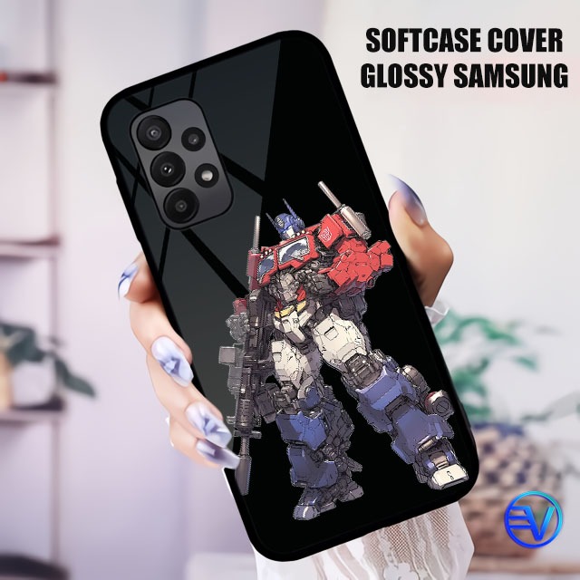 [ GT76 TRANSFORMERS ] Softcase SAMSUNG A73/A72/A71/A53/A52/A51/A31/A21S Case Shiny Mirror Sublime Si