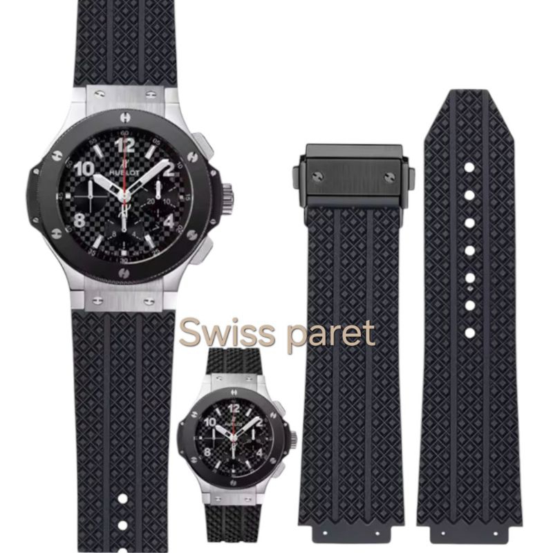 สายนาฬิกายาง Hublot Hublot Geneve Big Bang Senna 22MM Pluss Buckle สายนาฬิกา