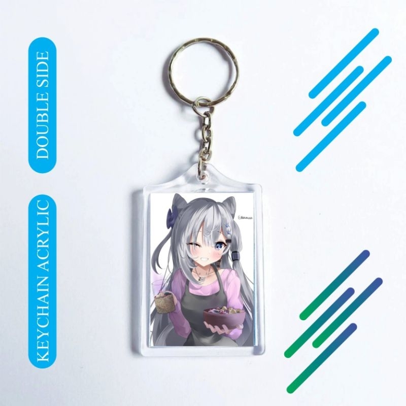 Gantungan Ready TO SEND Vestia Zeta Hololive พวงกุญแจ Vestia Zeta Hololive พวงกุญแจ