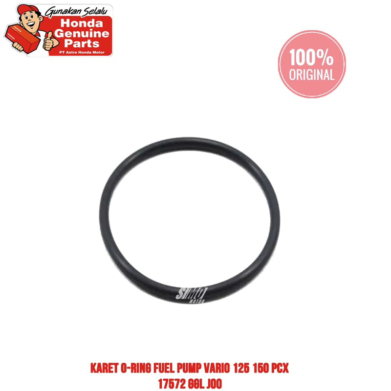 ซีลยาง Oring การใช้ปั๊มปั๊มเบนซิน Vario 125 150 PCX 17572 17518 GGL J00 Original Honda ของแท้ Part