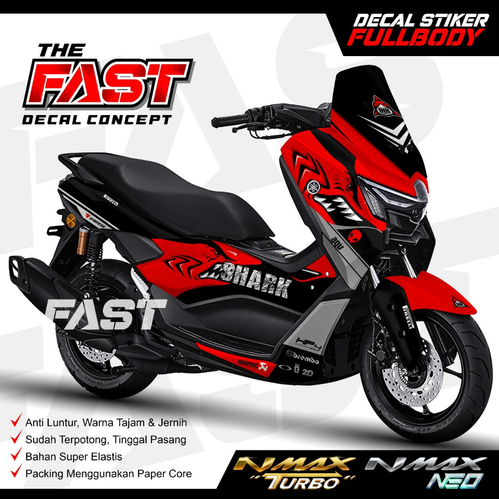 ล่าสุด NMAX TURBO Decal NMAX TURBO สติ๊กเกอร์ - NEO 2024 Fullbody_ Cool สติ๊กเกอร์ Variations สําหรั