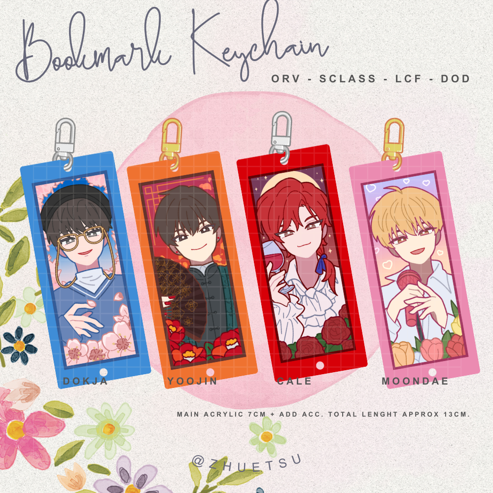 [Zhueツ] ORV SClass LCF DoD - พวงกุญแจที่คั่นหนังสือ