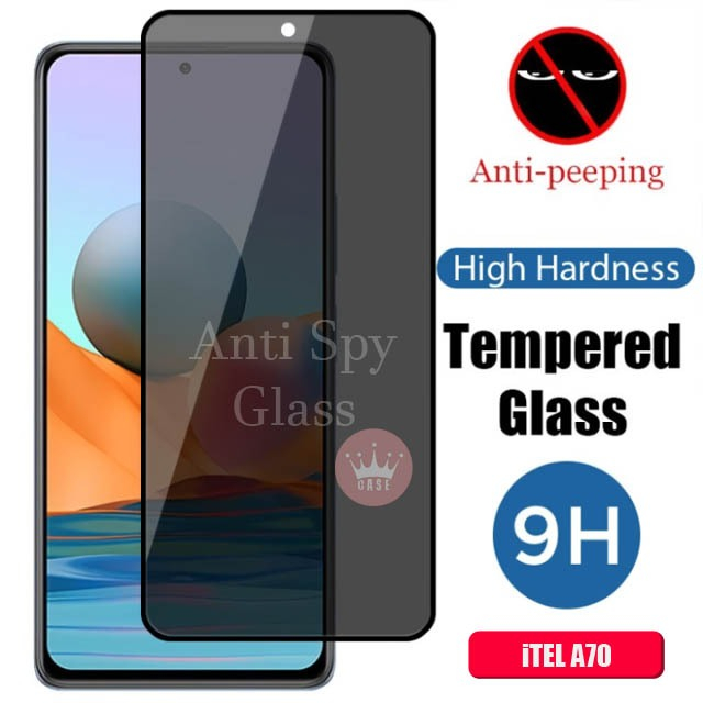 LAYAR กระจกนิรภัย SPY ITEL A70 - ITEL A70 ตัวป้องกันหน้าจอโทรศัพท์มือถือ
