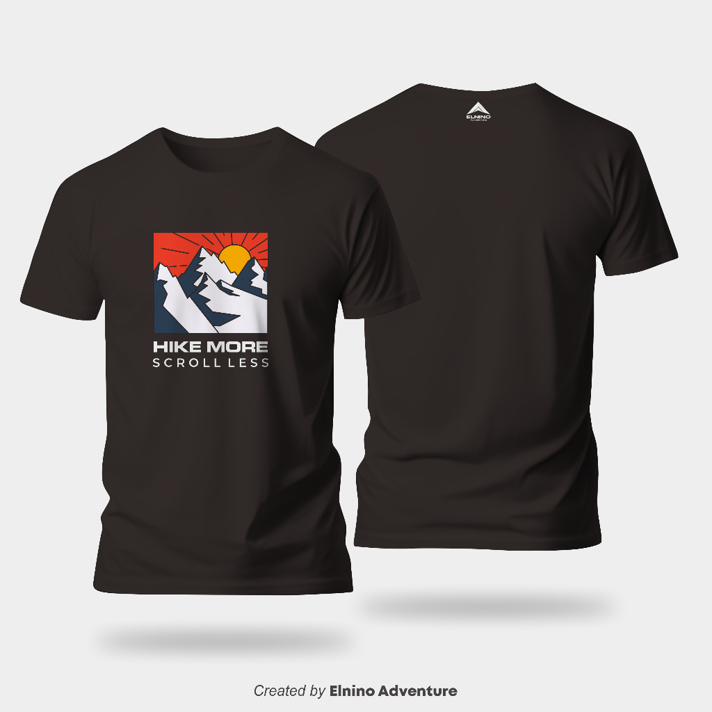 เสื้อยืดแขนสั้น Elnino Adventure - Hike More