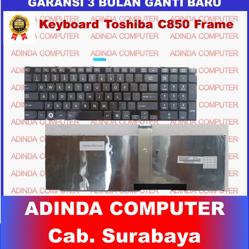 Toshiba C850 L855 L855D L850 L855 L855D C850 C855 C870 แป้นพิมพ์แล็ปท็อป