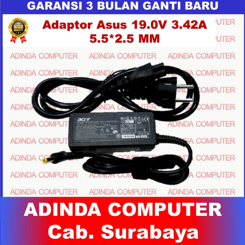 Original Asus A3H A3L A3N A3VC A3VP A35L A5 A5E A5EB อะแดปเตอร์ชาร์จ