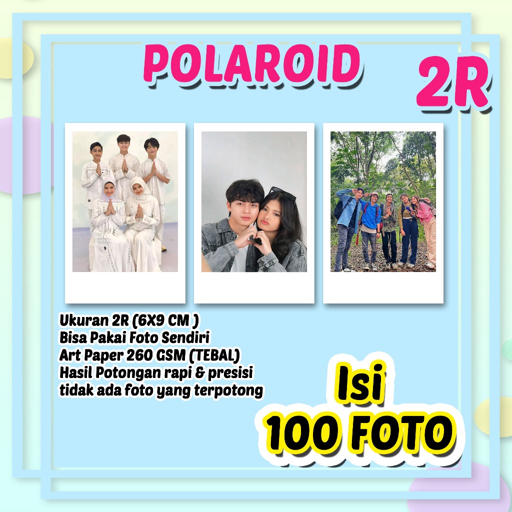 CONTENTTS 100 PHOTOS PRINT 2R PHOTOS FAST PROCESS
