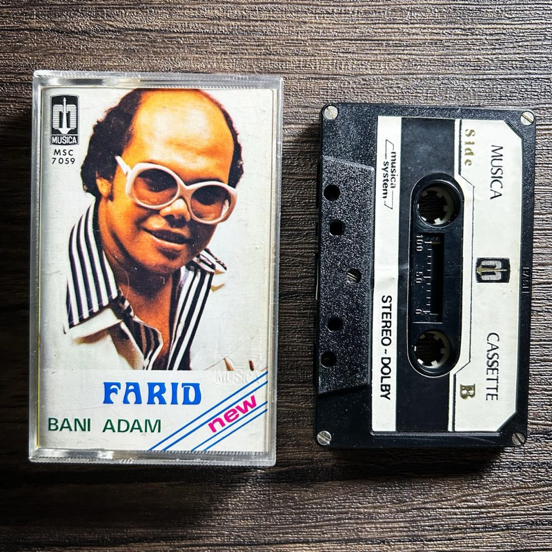 Farid Bani Adam Cassette - New Farid Bani Adam