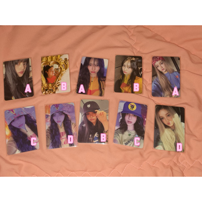 Newjeans NJZ PHOTOCARD MINJI HANNIELLE HAERIN HYEIN