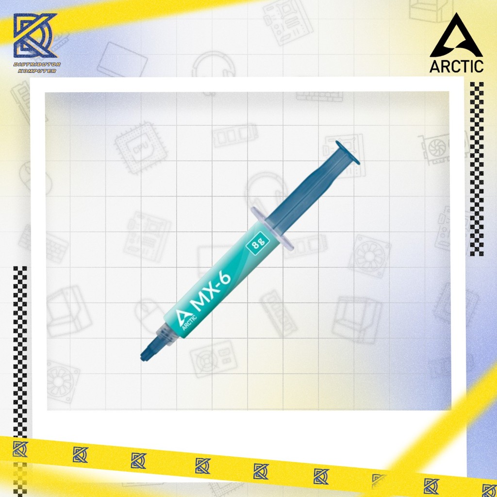 ARCTIC MX-6 / MX6 8G ประสิทธิภาพสูงที่สุดในครรภ์