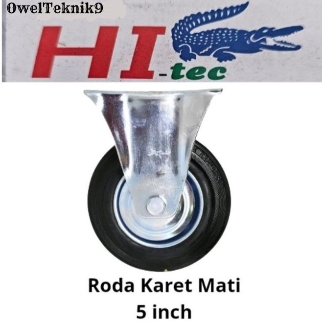 OwelTeknik9 - 5" HITEC Dead Rubber Wheels/5 นิ้ว Dead Trolley Wheels