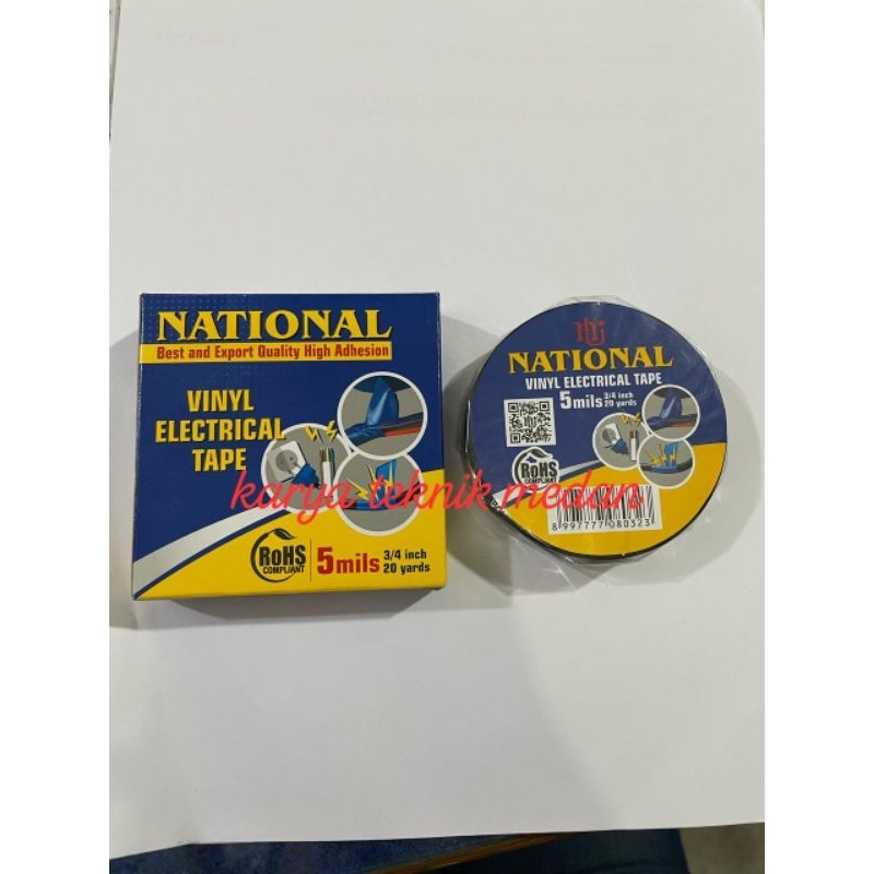 NATIONAL ELECTRICAL INSULATION | VINLY ELECTRICAL TAPE NATIONAL ORIGINAL