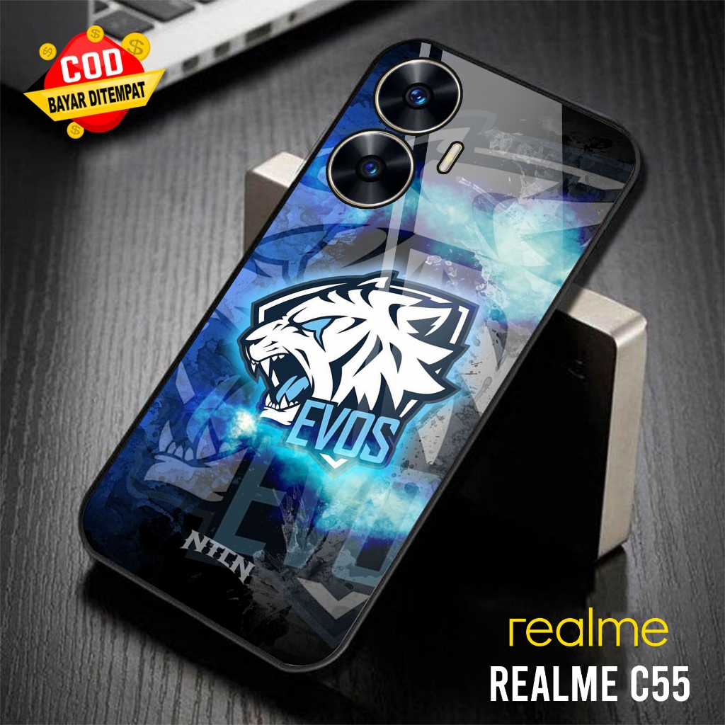 เคส HP Moana - เคส REALME C55- Krtun mix EvosS เคสแฟชั่น เคส Hardcase sofcase Back Protector โทรศัพท