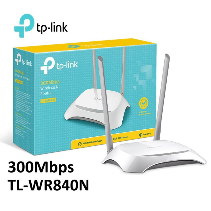 TP-LINK TL-WR840N 300Mbps เราเตอร์ไร้สาย / เราเตอร์ไร้สาย TPLINK WR840N