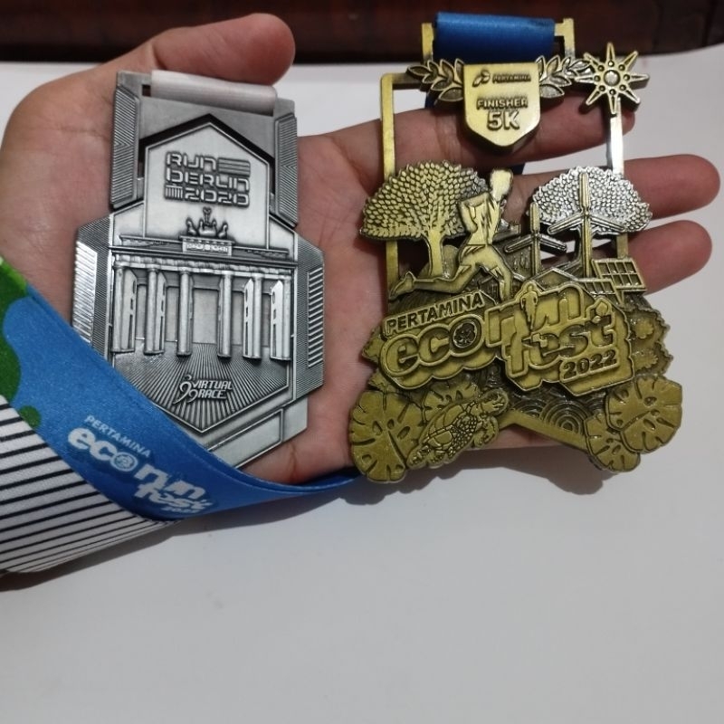 แพ็คเกจมัดเหรียญ Pertamina Eco Run 2022 + Berlin Virtual Run 2020