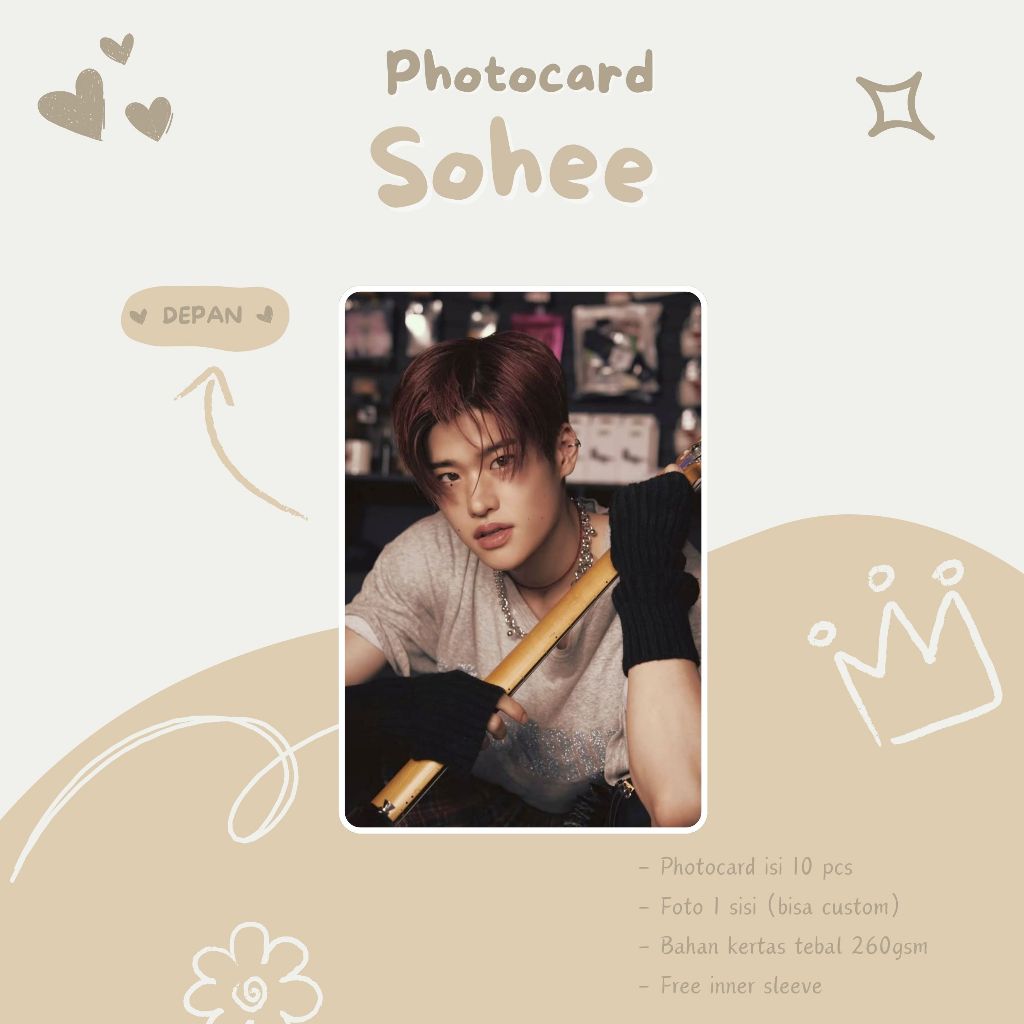 (10 ชิ้น) โฟโต้การ์ด SOHEE RIZE