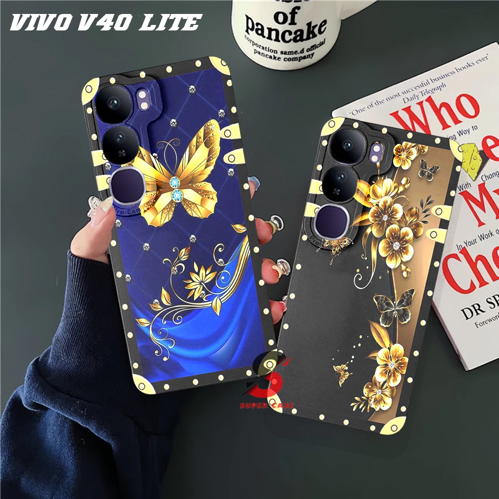 เคสอ่อนล่าสุดสําหรับ VIVO V40 LITE – วัสดุปลอกยางแบบยืดหยุ่นสําหรับ VIVO V40 LITE/VIVO V40/VIVO V30