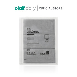 Olaif Daily Multi-Purpose Microfiber Cloth (3pcs) - Kain Lap Mikrofiber