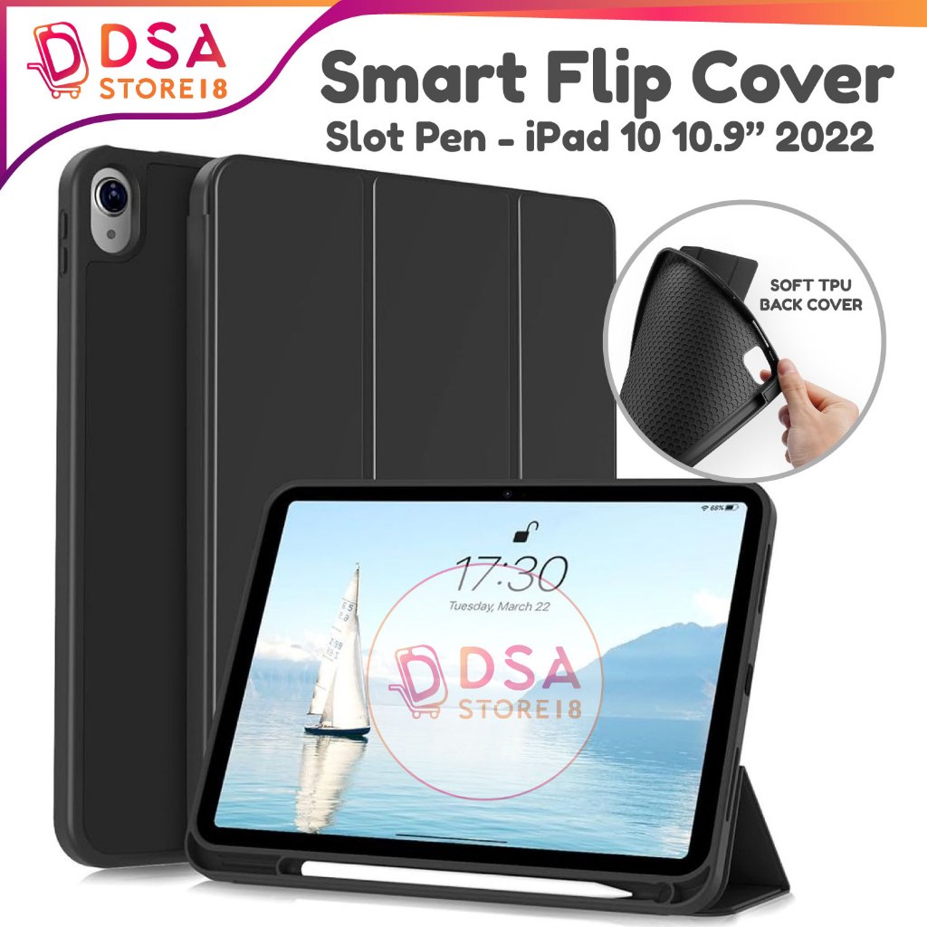 เคส Ipad Gen 11/Gen 10/A16 / เคส Ipad 11 10 A16 / ฝาครอบ Ipad 11 10 Silicon Softcase สมาร์ทพลิกกรณีป