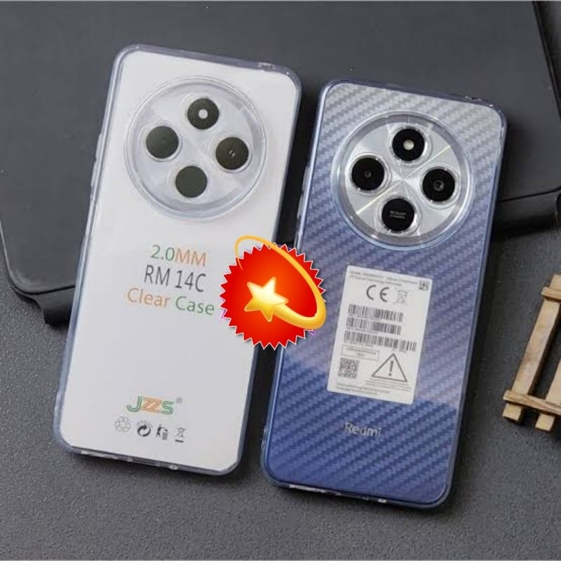 (03) FANCY STYLE CASE สําหรับ REDMI 14C / REDMI 14R / POCO C75 4G - ANTI-IMPACT CASE / CLEAR SHOCK P