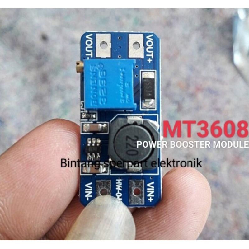 Mt3608 DC STEP UP 2A POWER BOOSTER โมดูล ARDUINO RASPBERRY MT 3608 STEP UP โมดูล STEP UP MT3608