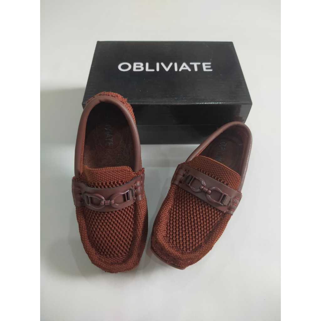รองเท้าโลฟเฟอร์เด็กผู้ชาย Obviate