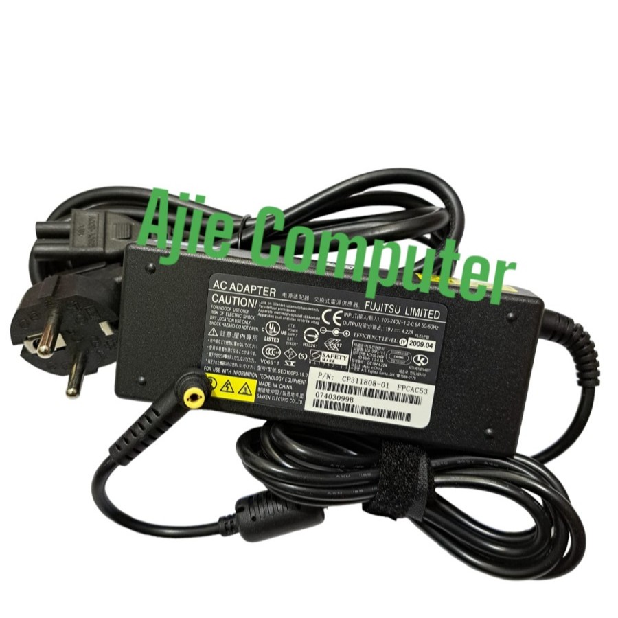 Fujitsu A512 A530 LH531 LH532 N3510 N3530 N6100 19V 4.32A อะแดปเตอร์ชาร์จแล็ปท็อป