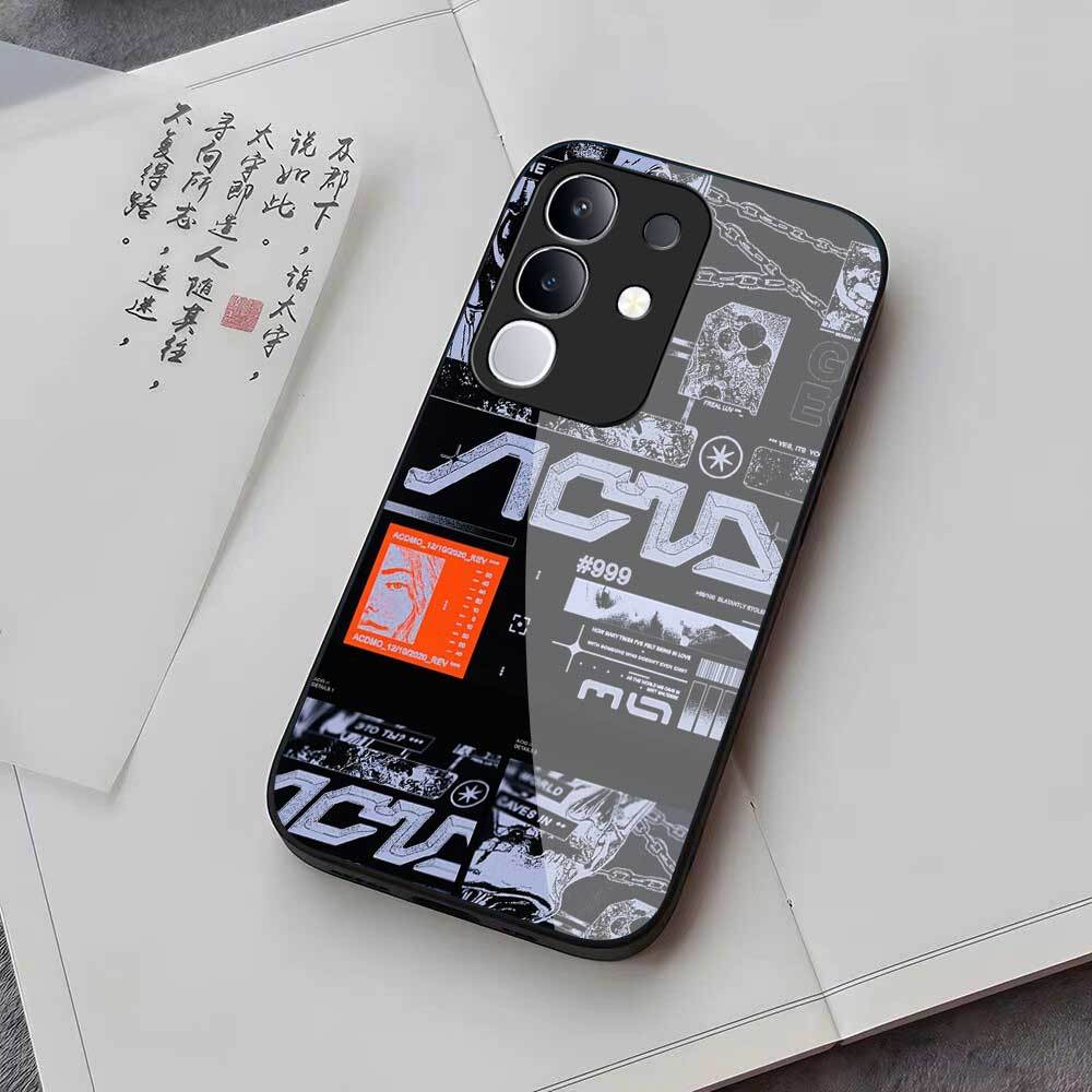 VIVO Y29 4G Glass Softcase - ล่าสุด VIVO Y29 4G HP Casing [M351] VIVO Casing - Cool Aesthetic Motif 