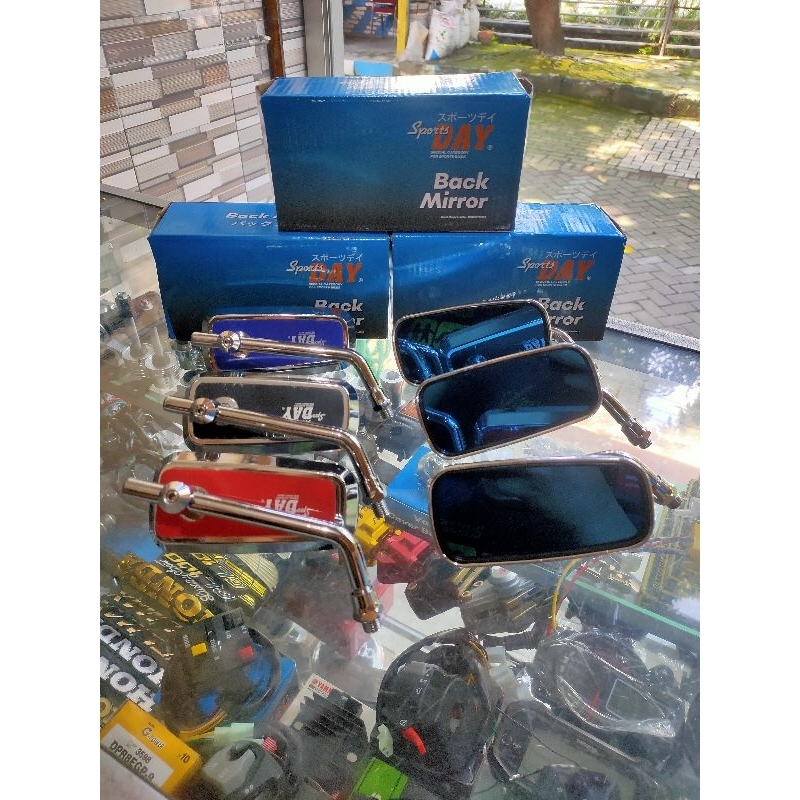 วันใหม่ล่าสุด H2C DAY MIRROR NEW BLUE GLASS MIRROR OVAL SQUARE DAY MIRROR