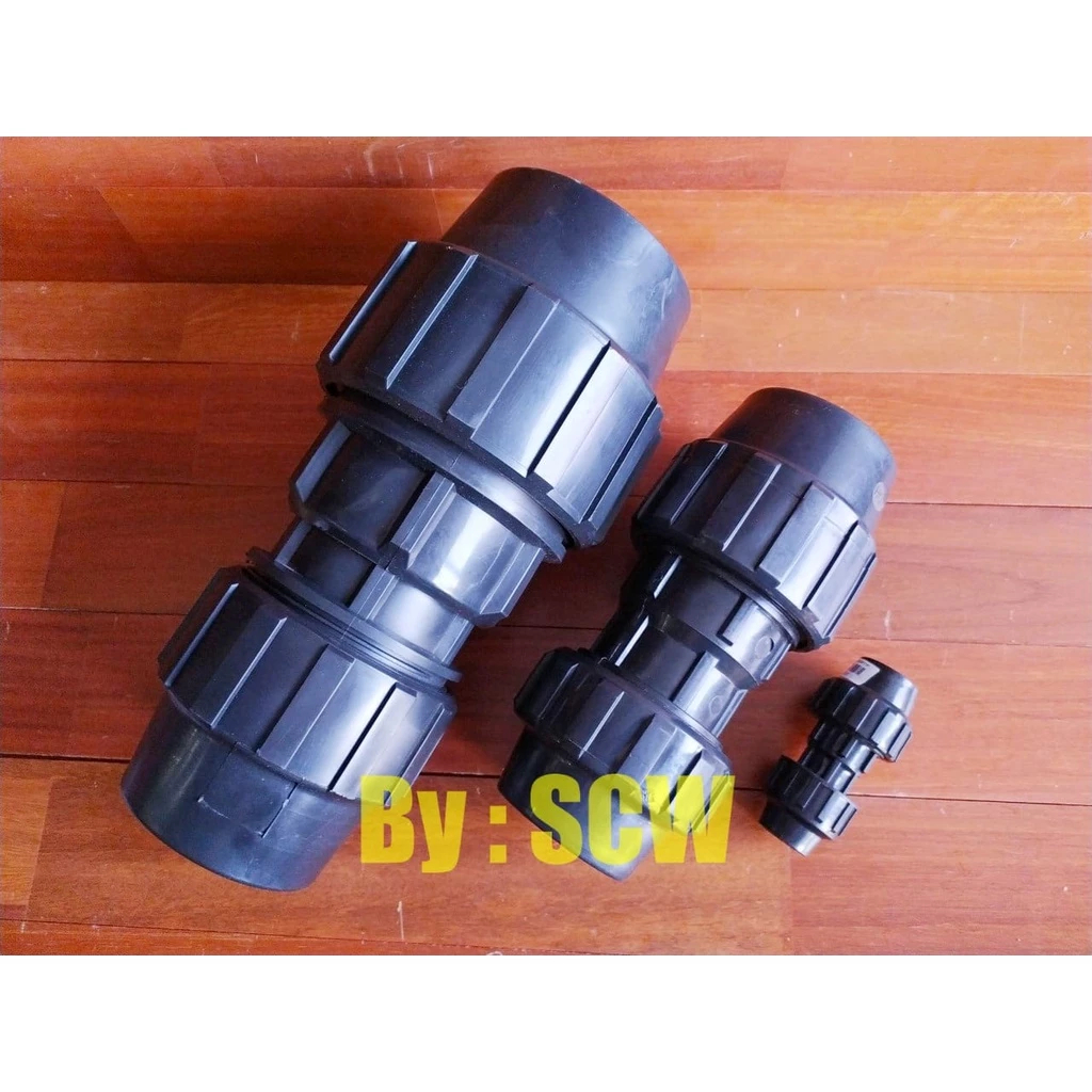 ลด HDPE 2" x 1" Verlop Sock HDPE Vlok Sock การเชื่อมต่อท่อ HDPE